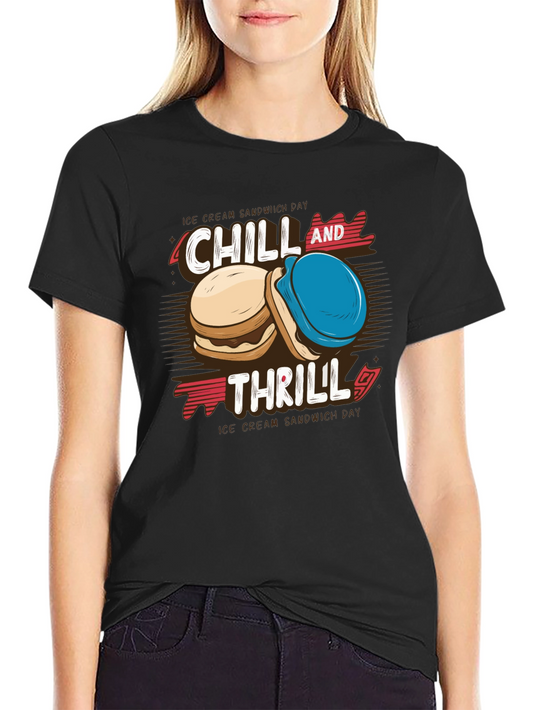 Chill & Thrill Ice Cream Sandwich T-Shirt