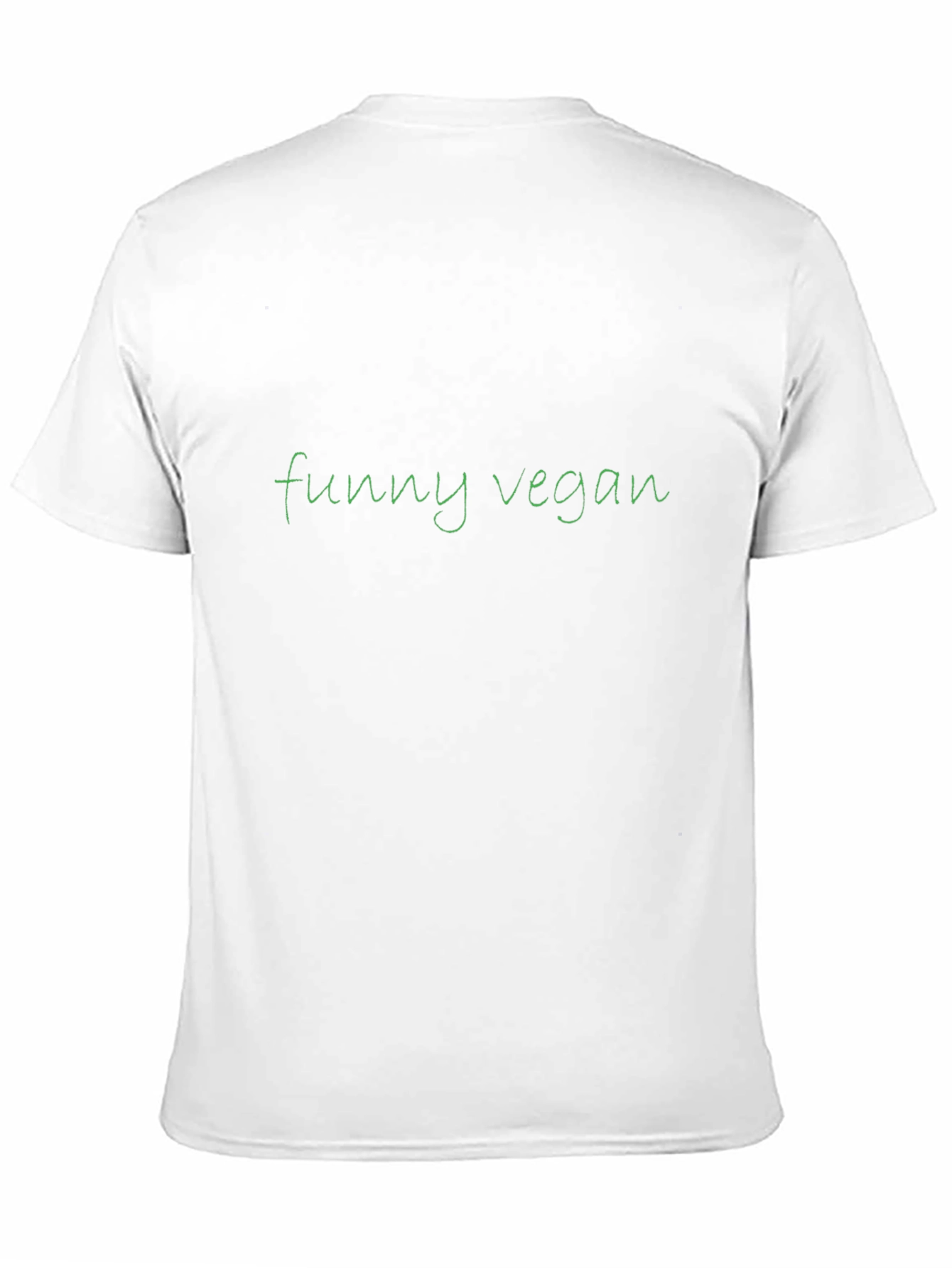Funny Vegan Black T-Shirt - Unisex