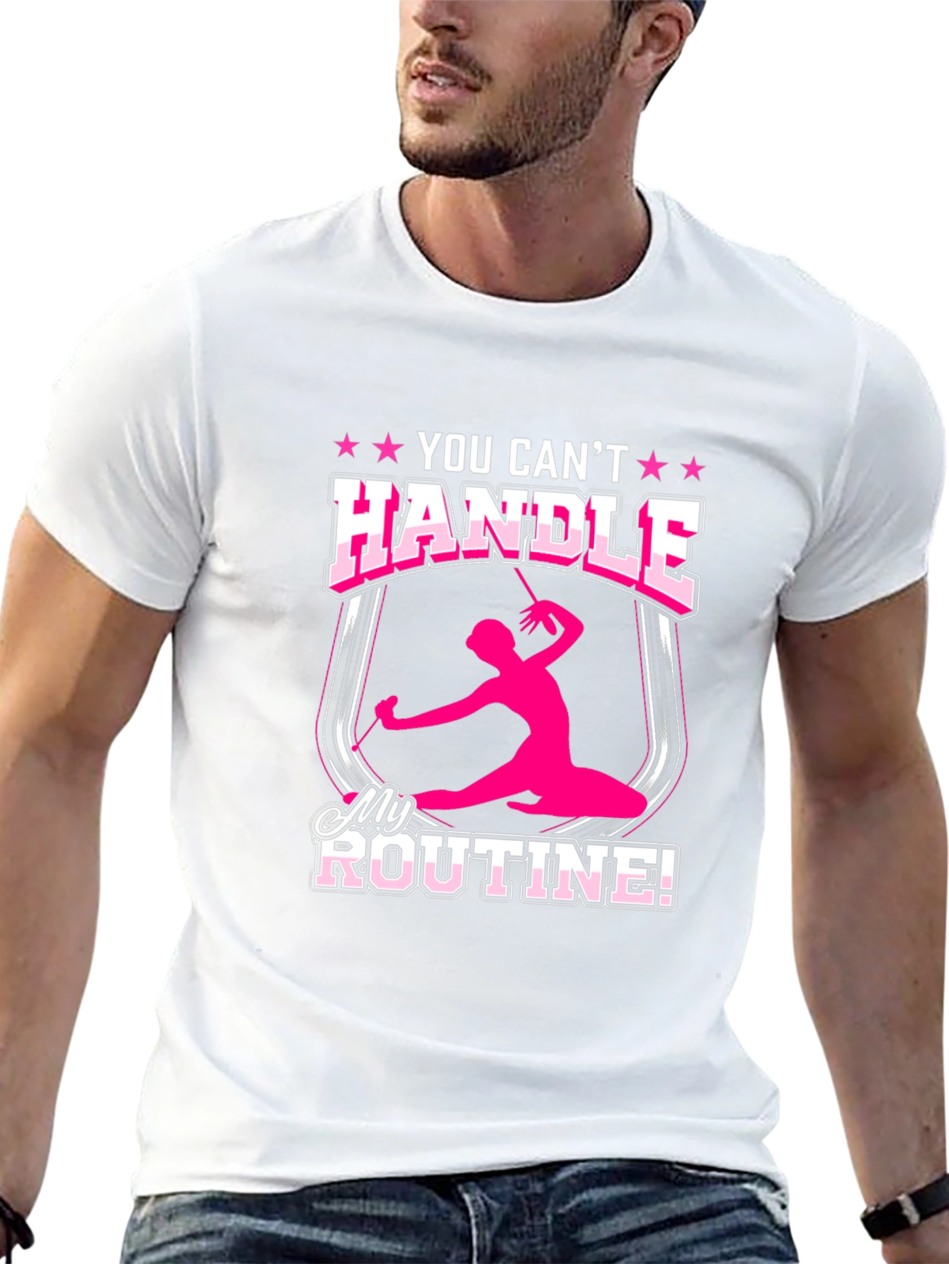 Rhythmic Gymnastics T-Shirt You Cant Handle My Routine