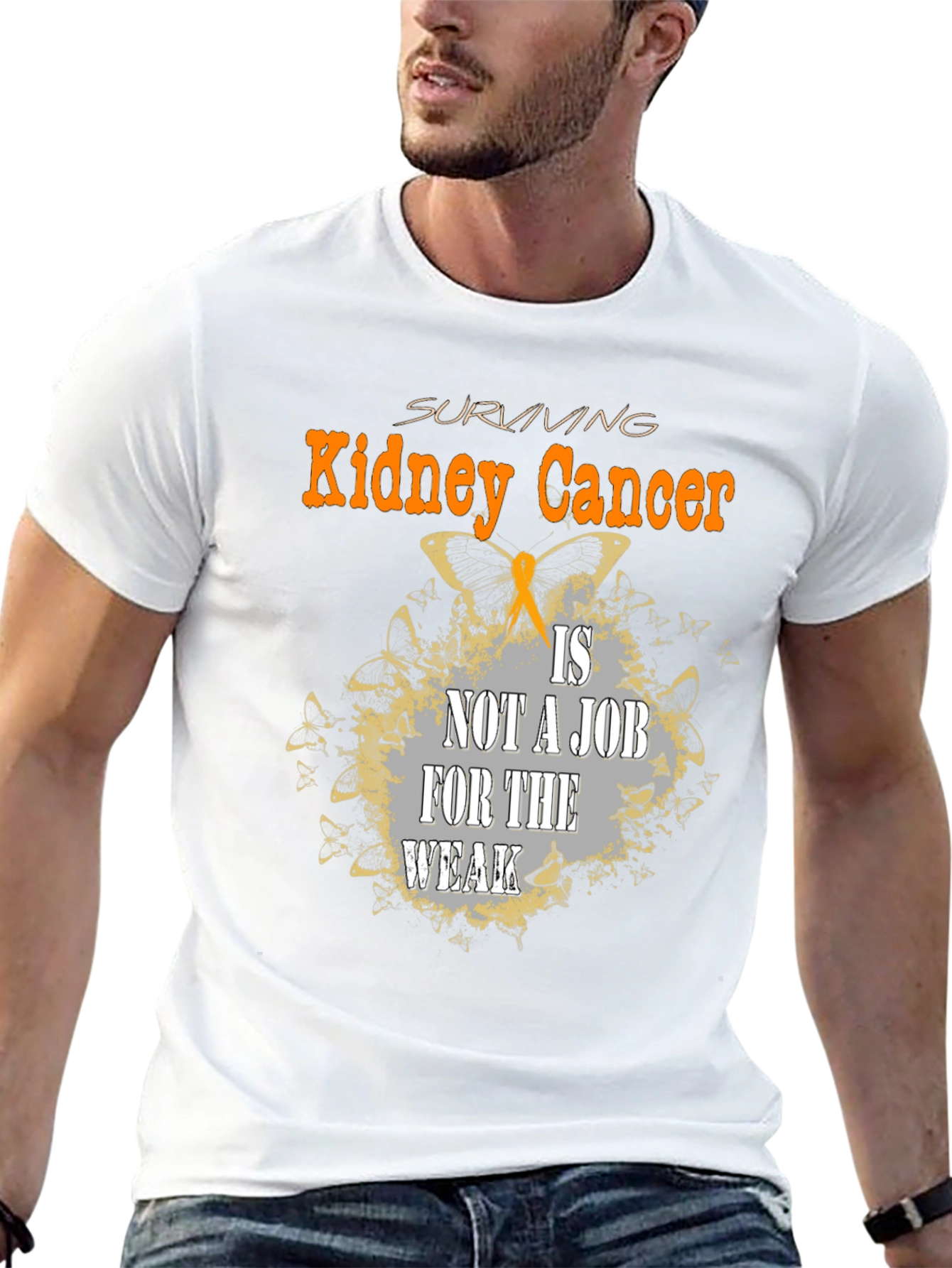 Kidney Cancer Survivor T-Shirt - Black