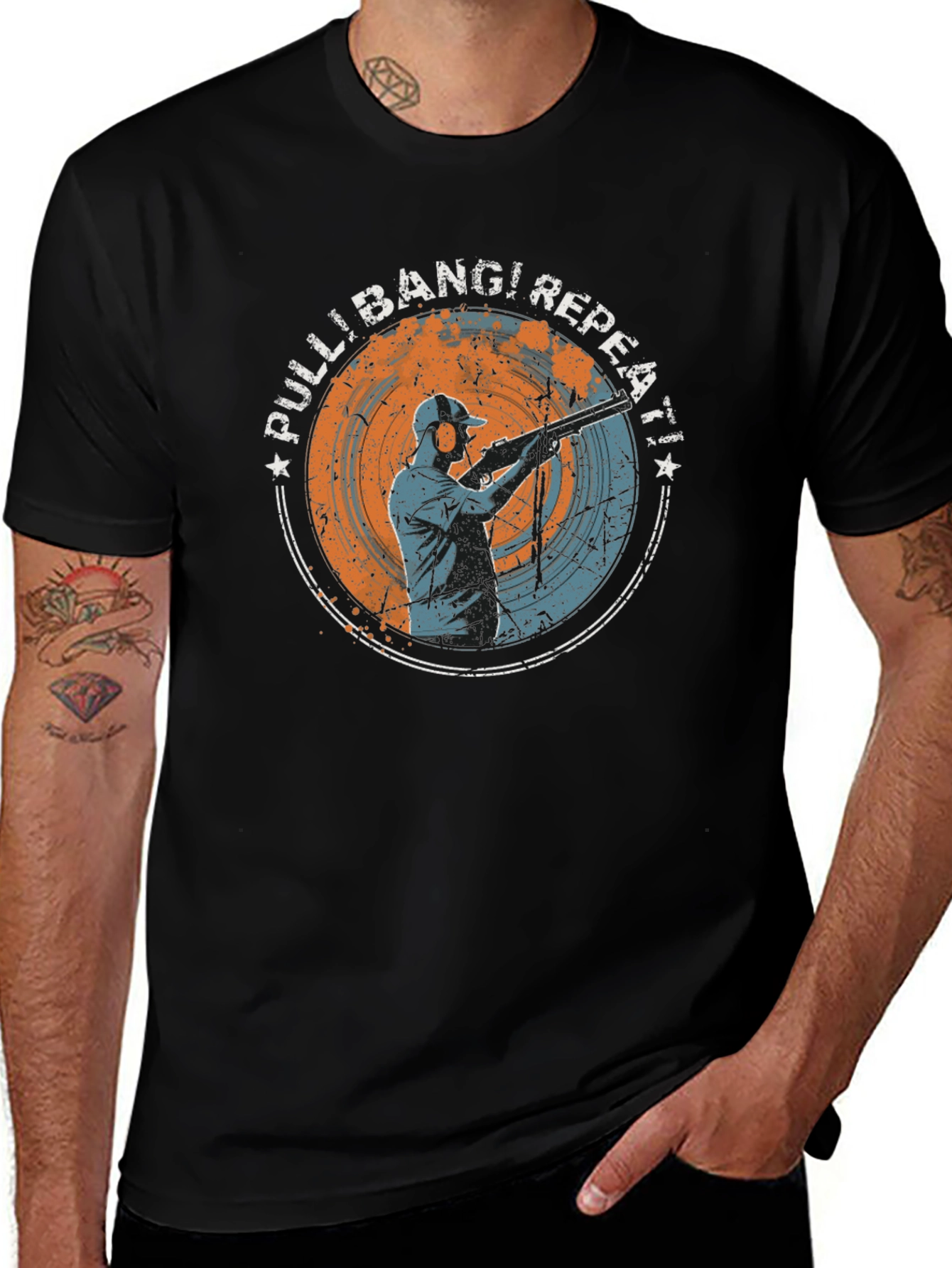 Pull Bang Repeat Graphic Tee