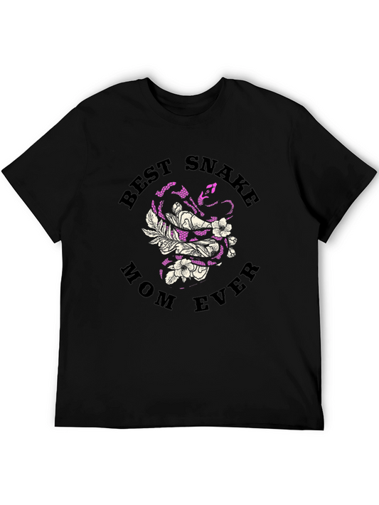 Best Snake Mom Ever Graphic T-Shirt