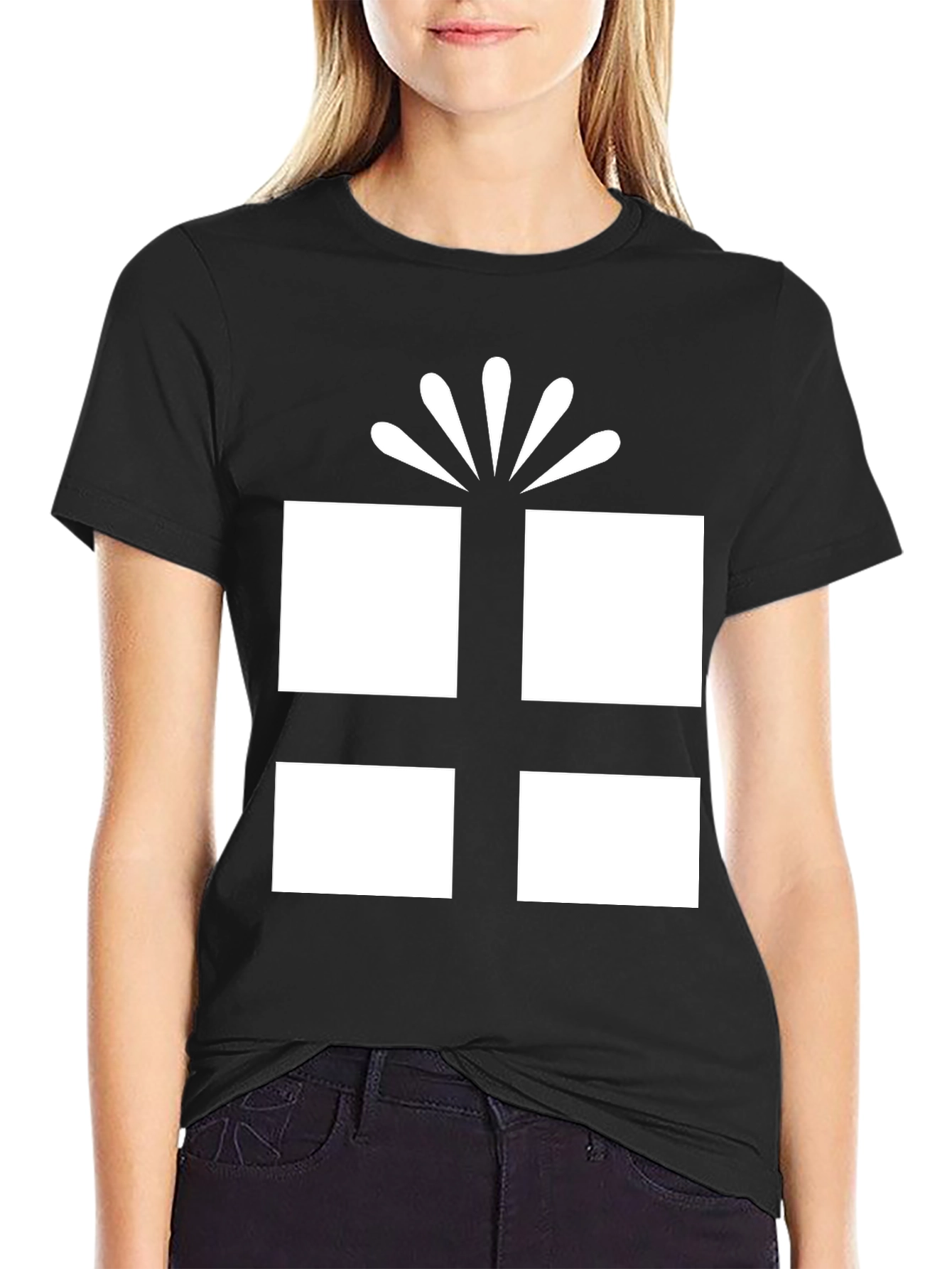 Gift Box Graphic Tee - Stylish Unisex T-Shirt