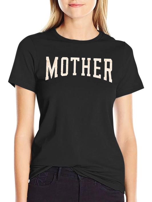 Mother Tee - Bold Black Graphic T-Shirt