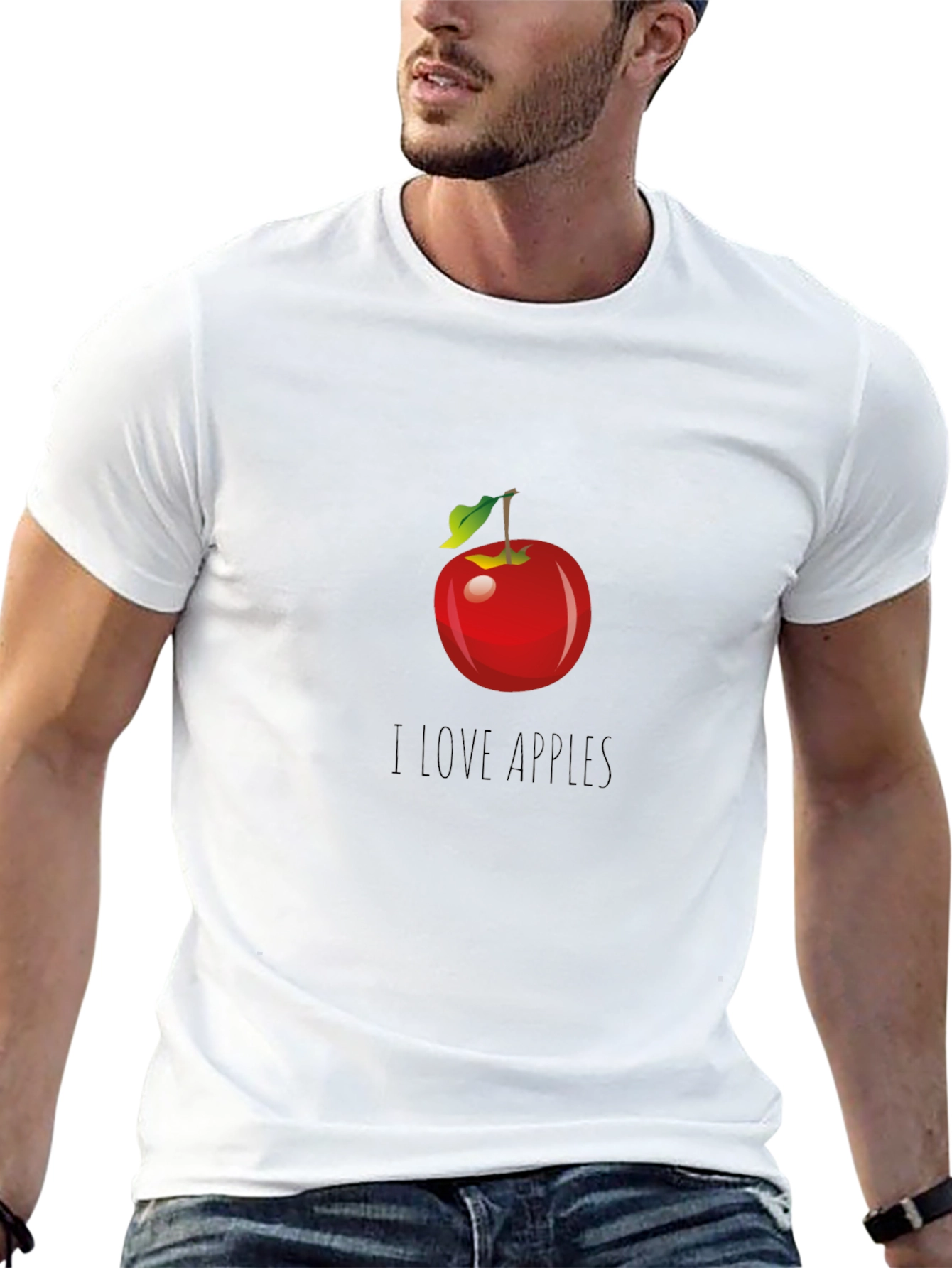 I Love Apples Graphic T-Shirt