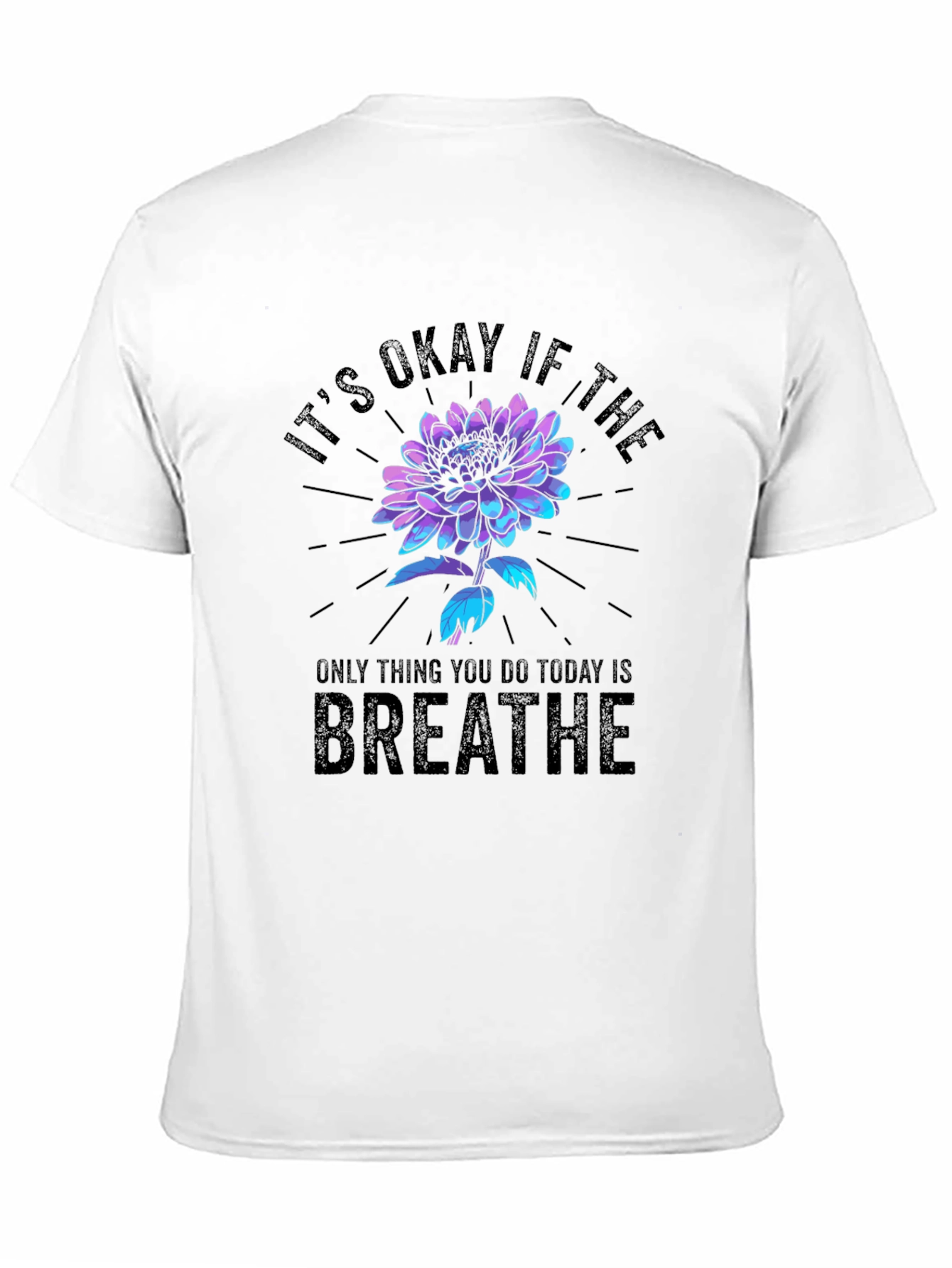 Breathe T-Shirt - Floral Graphic Tee