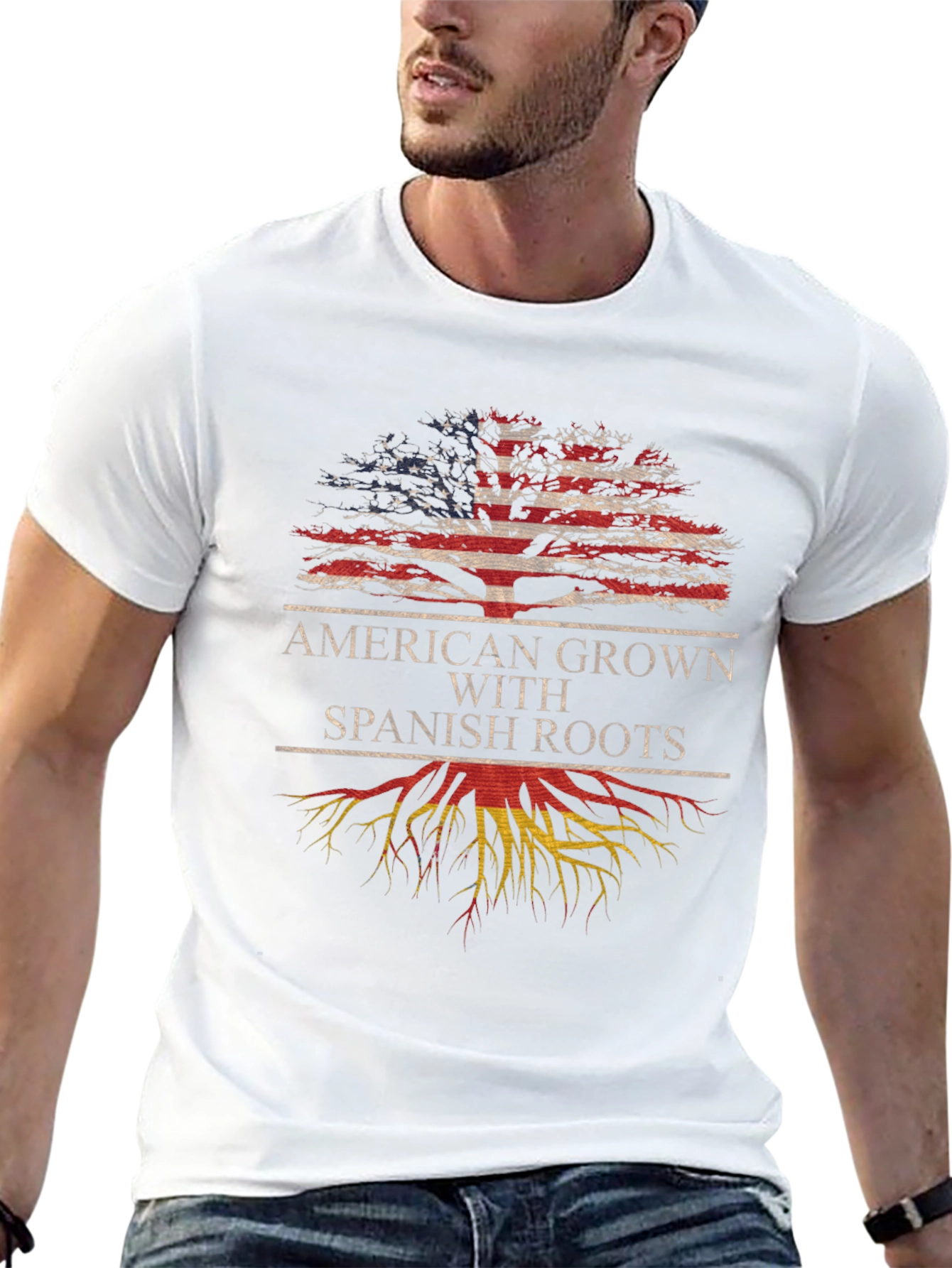 American Grown with Spanish Roots T-Shirt