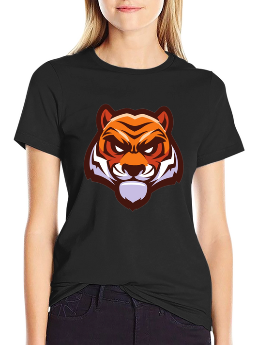 Black Tiger Graphic T-Shirt