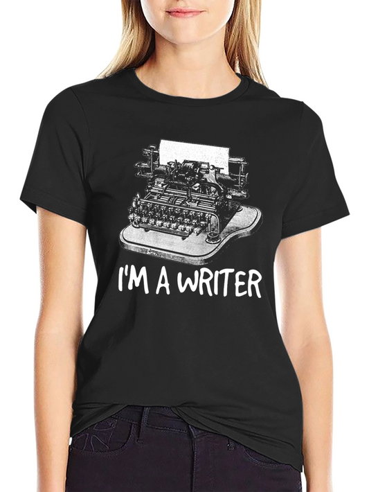 Im A Writer T-Shirt - Vintage Typewriter Design