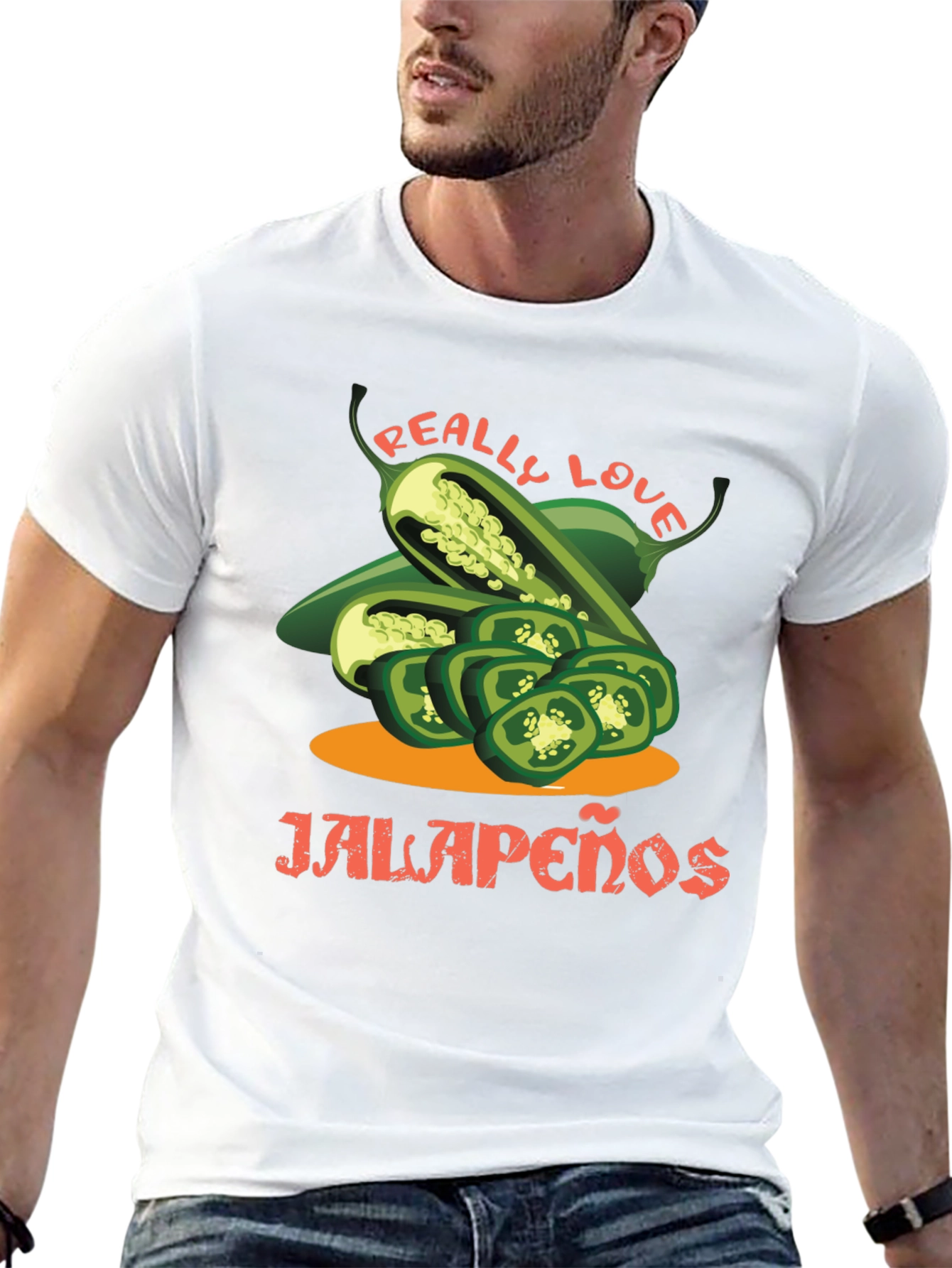 Jalapeño Lover T-Shirt - Spicy Food Tee