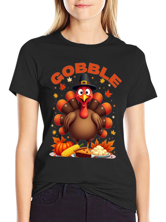 Gobble Thanksgiving T-Shirt