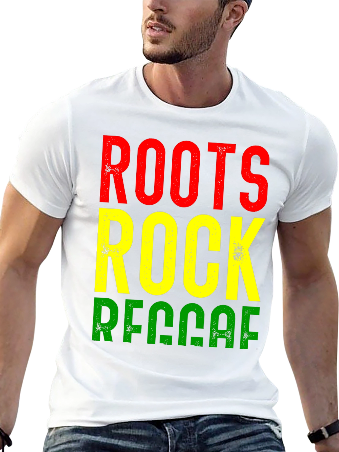 Roots Rock Reggae Black T-Shirt