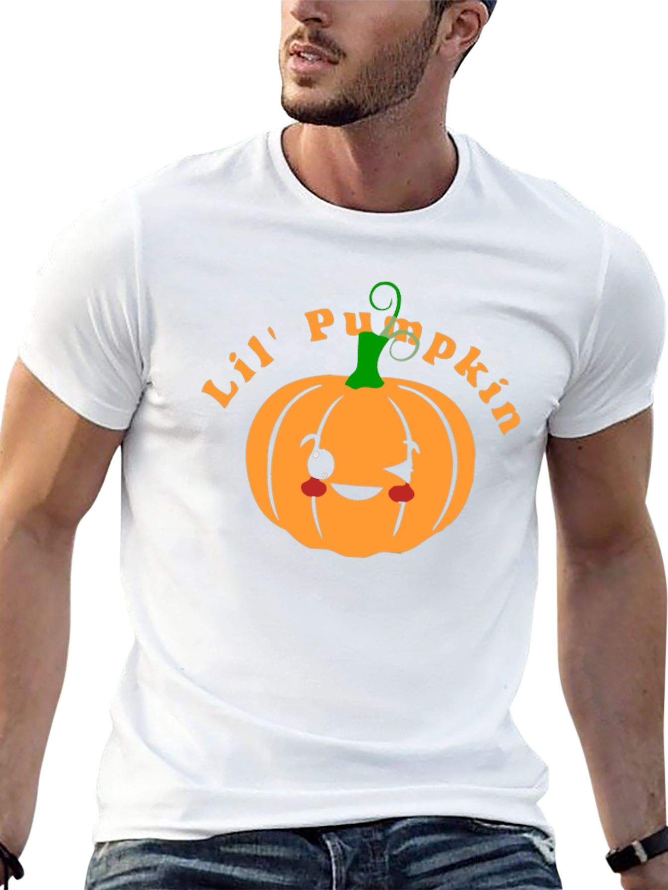 Lil Pumpkin T-Shirt - Cute Halloween Tee