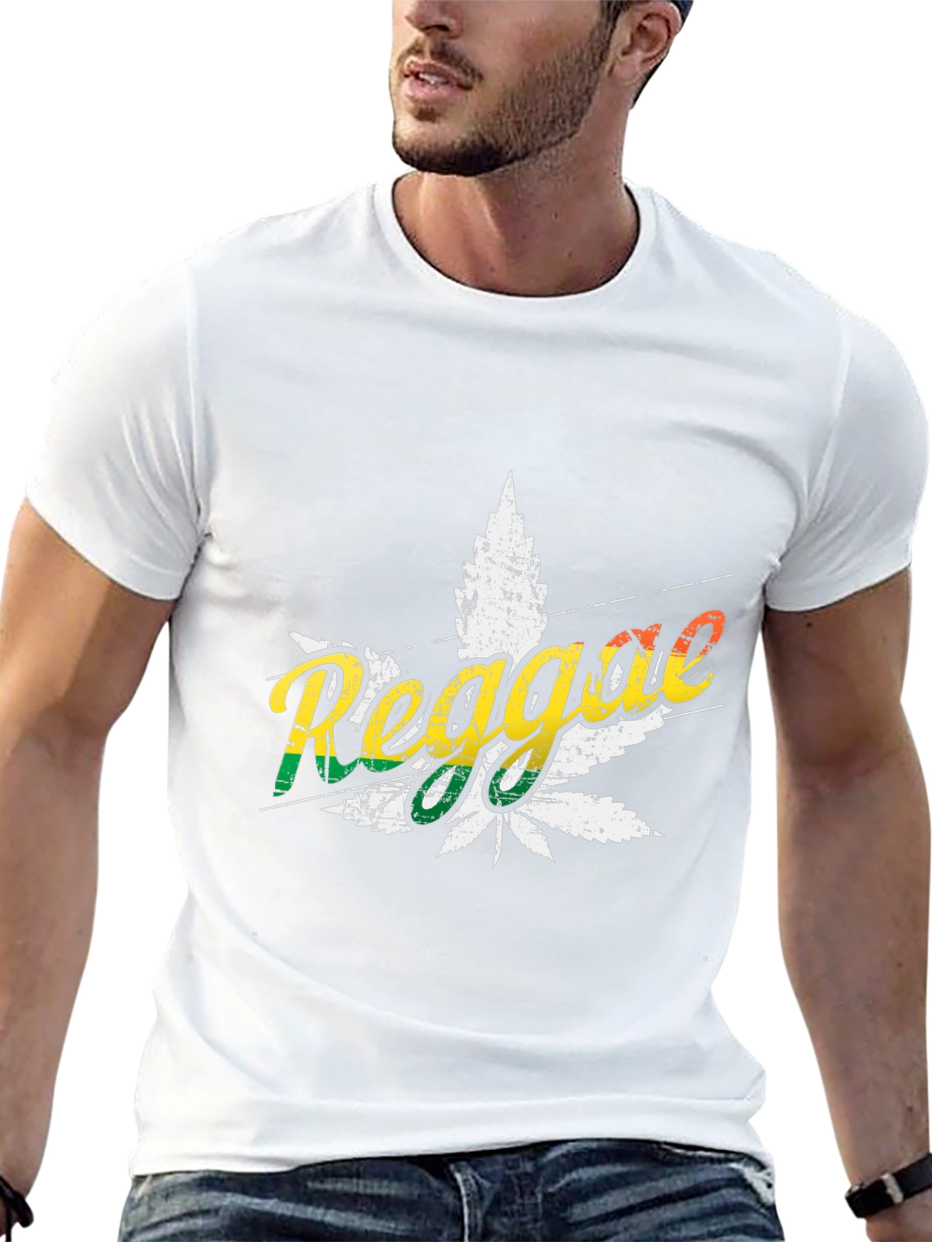 Reggae Graphic Tee - Rasta Vibes T-Shirt