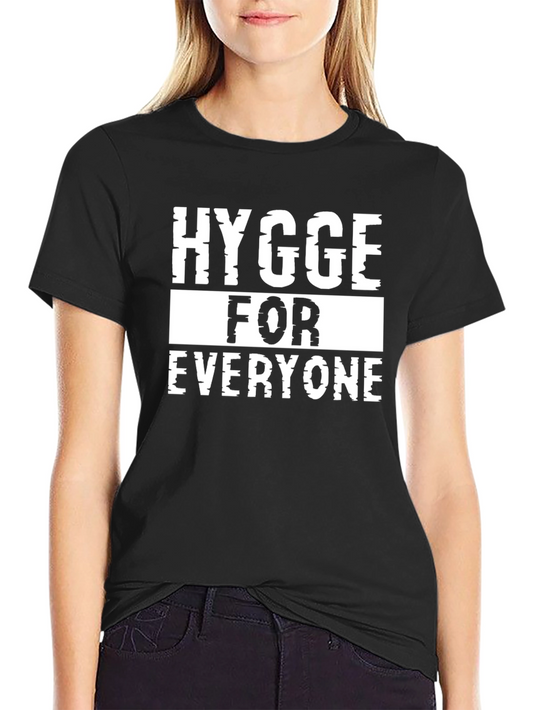 Hygge for Everyone Black Graphic Tee