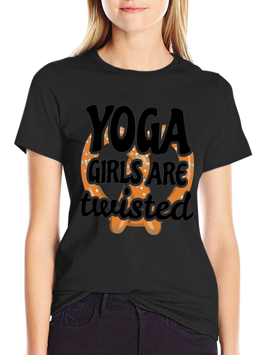 Yoga Girls Are Twisted T-Shirt