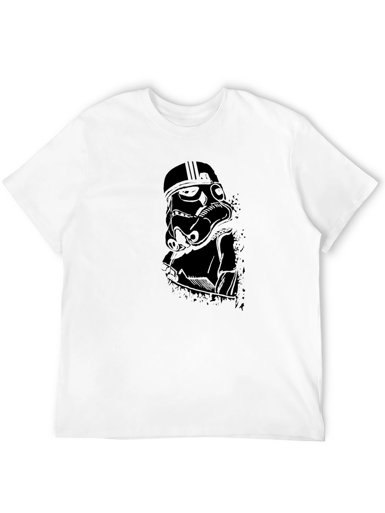 Stormtrooper Graphic Black T-Shirt
