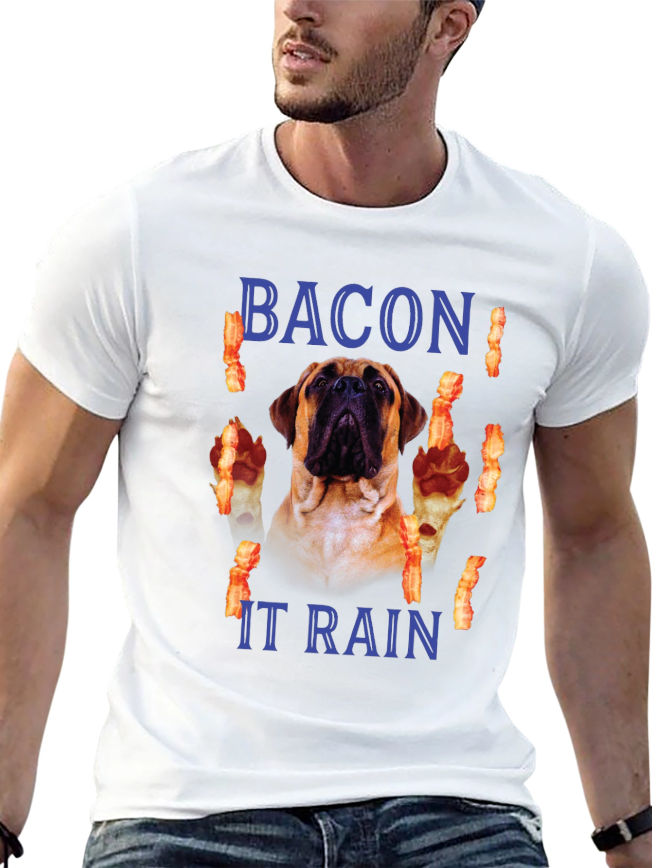 Bacon It Rain Dog T-Shirt