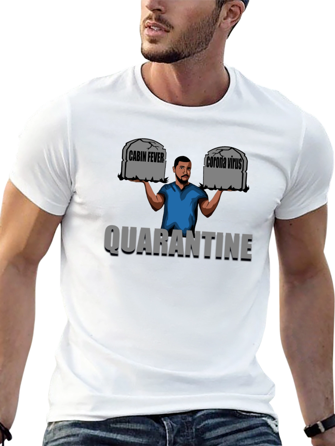Quarantine Humor Graphic Tee