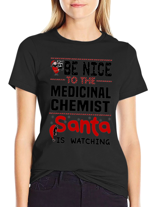 Medicinal Chemist Santa Christmas T-Shirt