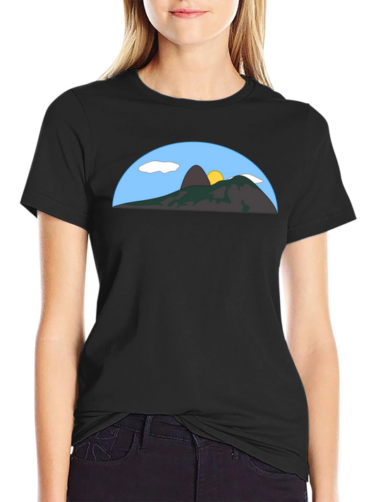 Mountain Graphic Black Tee