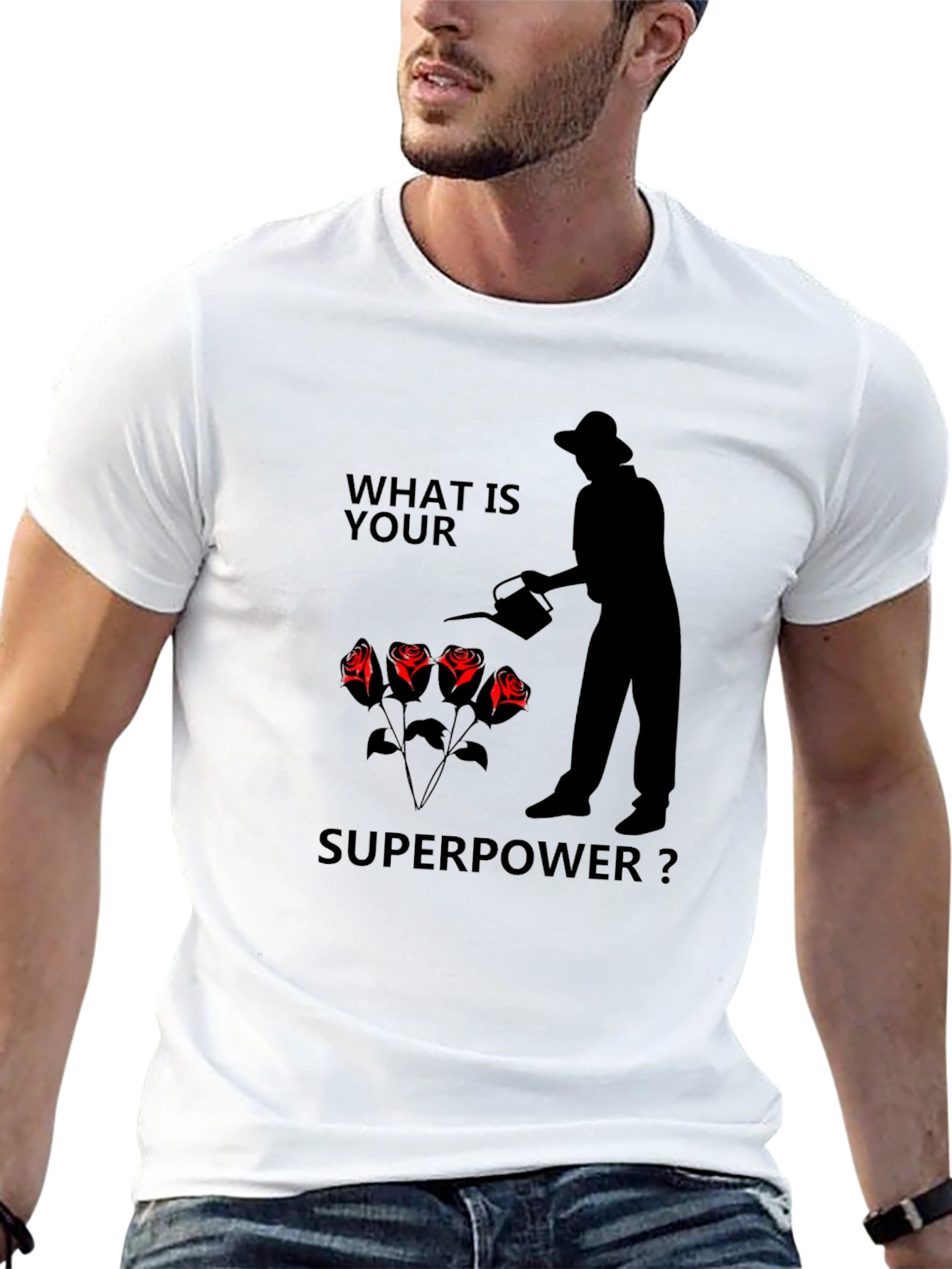 Gardener Superpower T-Shirt - Black