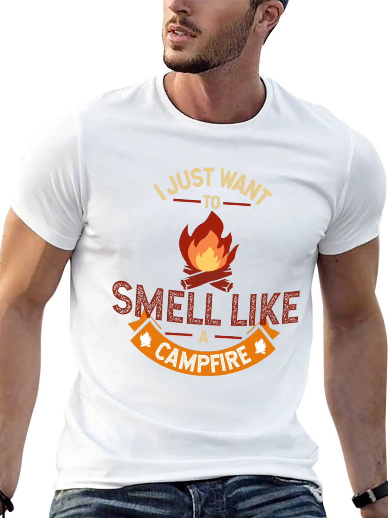 Campfire Smell T-Shirt - Outdoor Adventure Tee