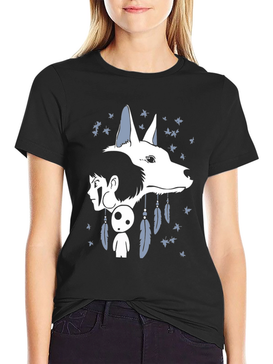 Mononoke Anime T-Shirt - Unisex Black Tee