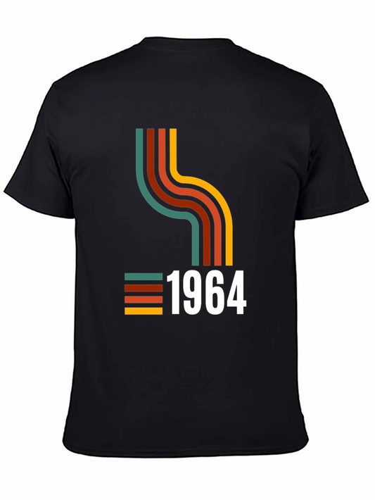 Retro 1964 Graphic Tee - Vintage Birthday Shirt