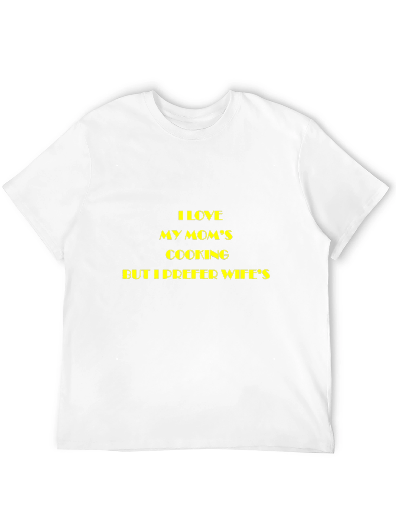 Funny I Love My Moms Cooking Mens T-Shirt