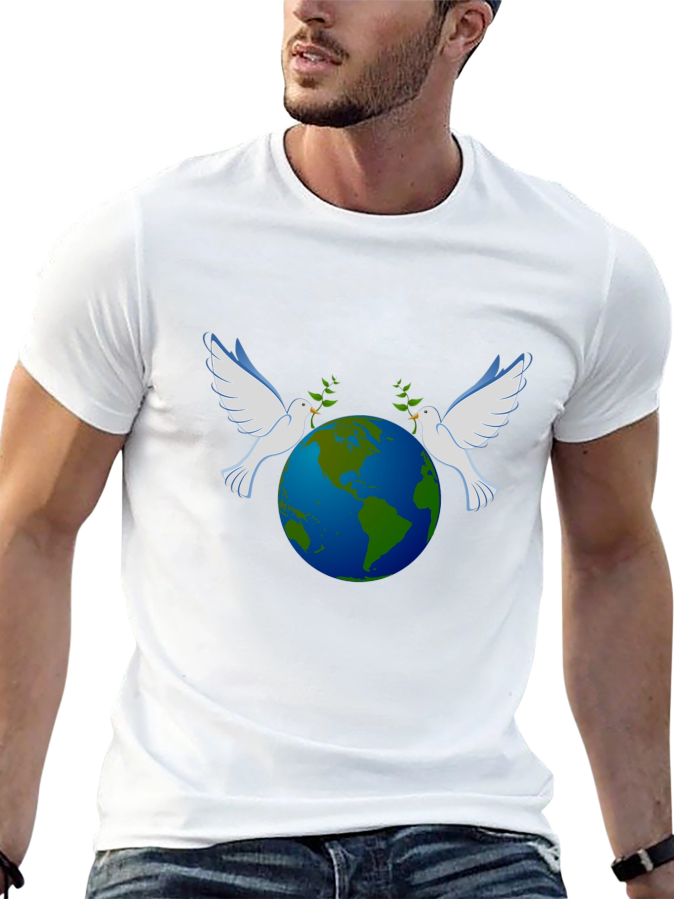 Peace On Earth Graphic T-Shirt