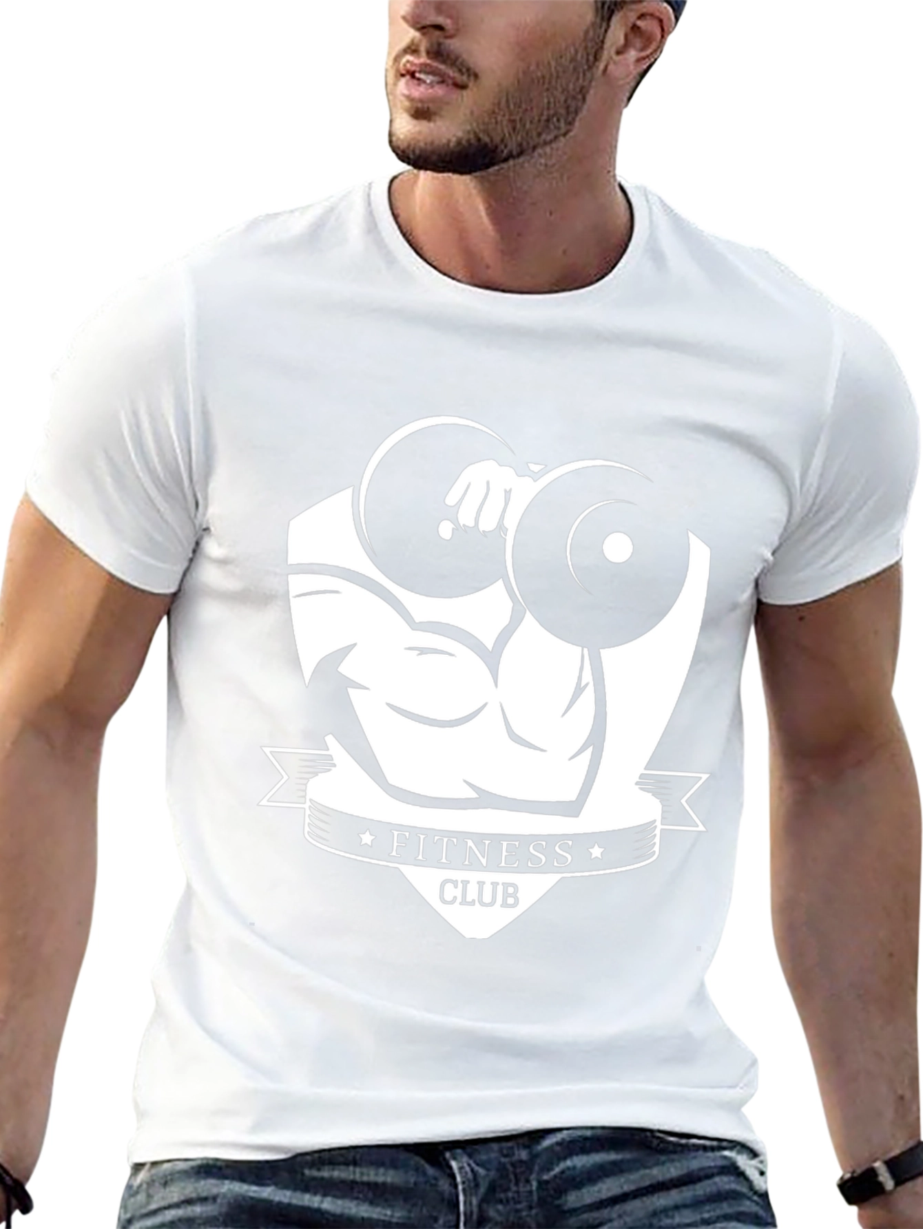 Fitness Club T-Shirt: Gym Workout Apparel