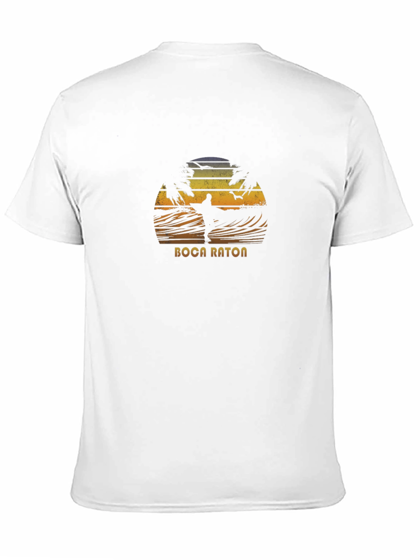 Boca Raton Surfing Graphic T-Shirt