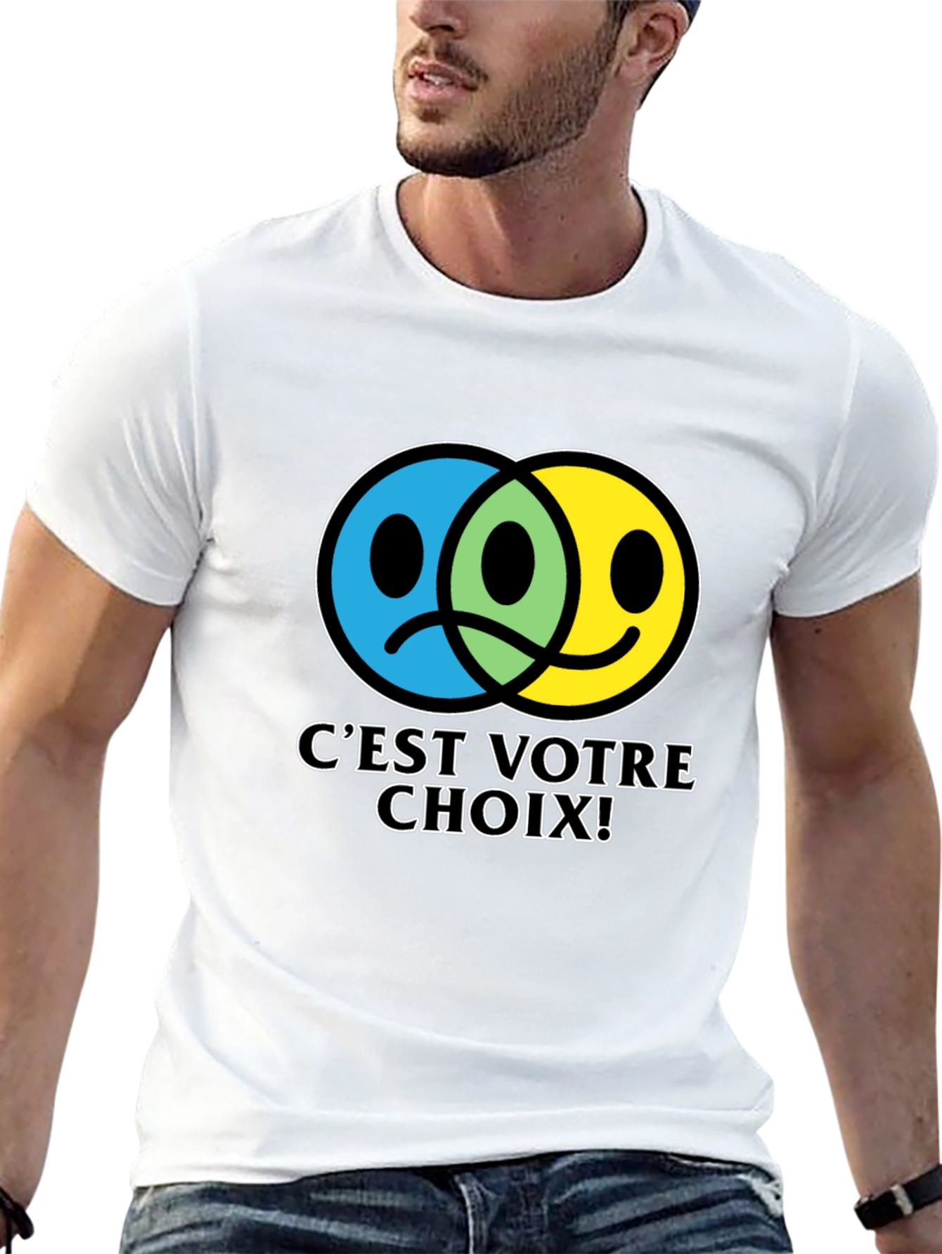 Cest Votre Choix T-Shirt - Choice Graphic Tee