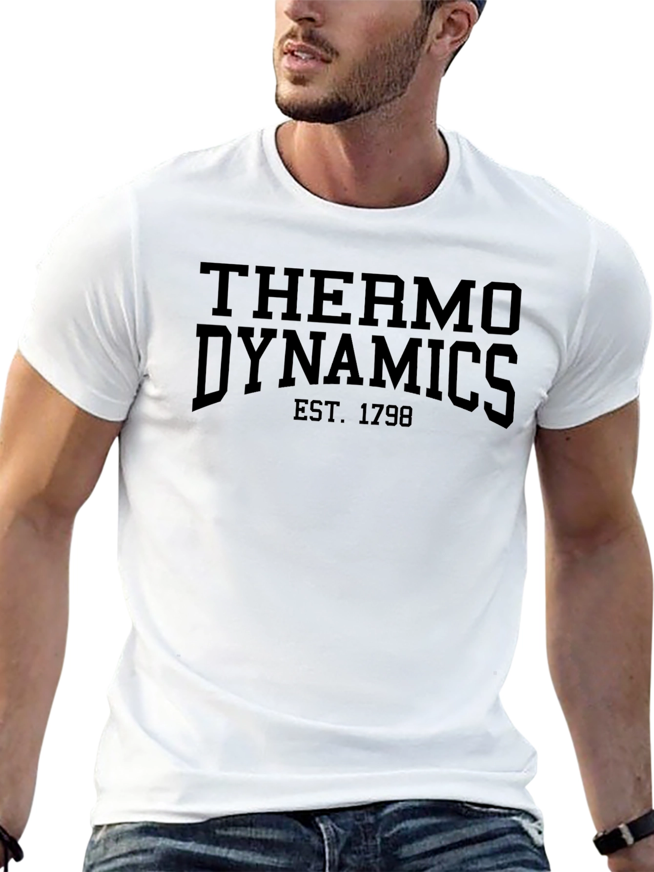 Thermo Dynamics Black Graphic T-Shirt