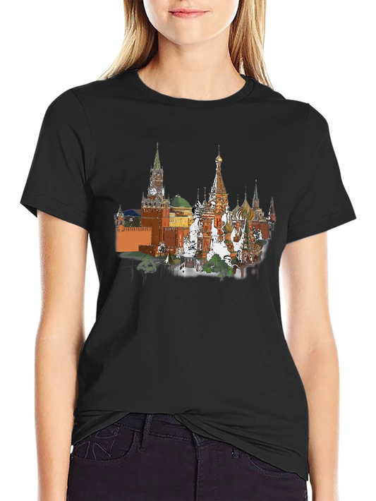 Moscow Kremlin T-Shirt - Russia Landmark Tee