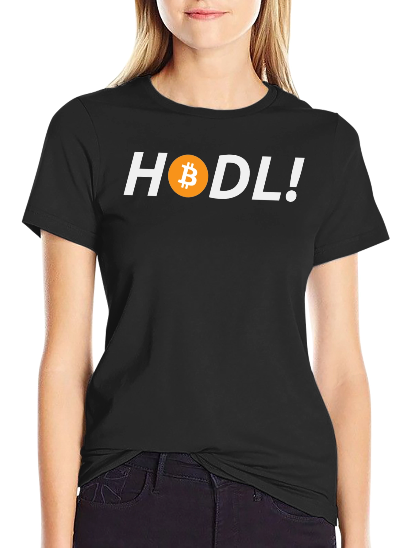 HODL Bitcoin Graphic Tee - Crypto Investor T-Shirt