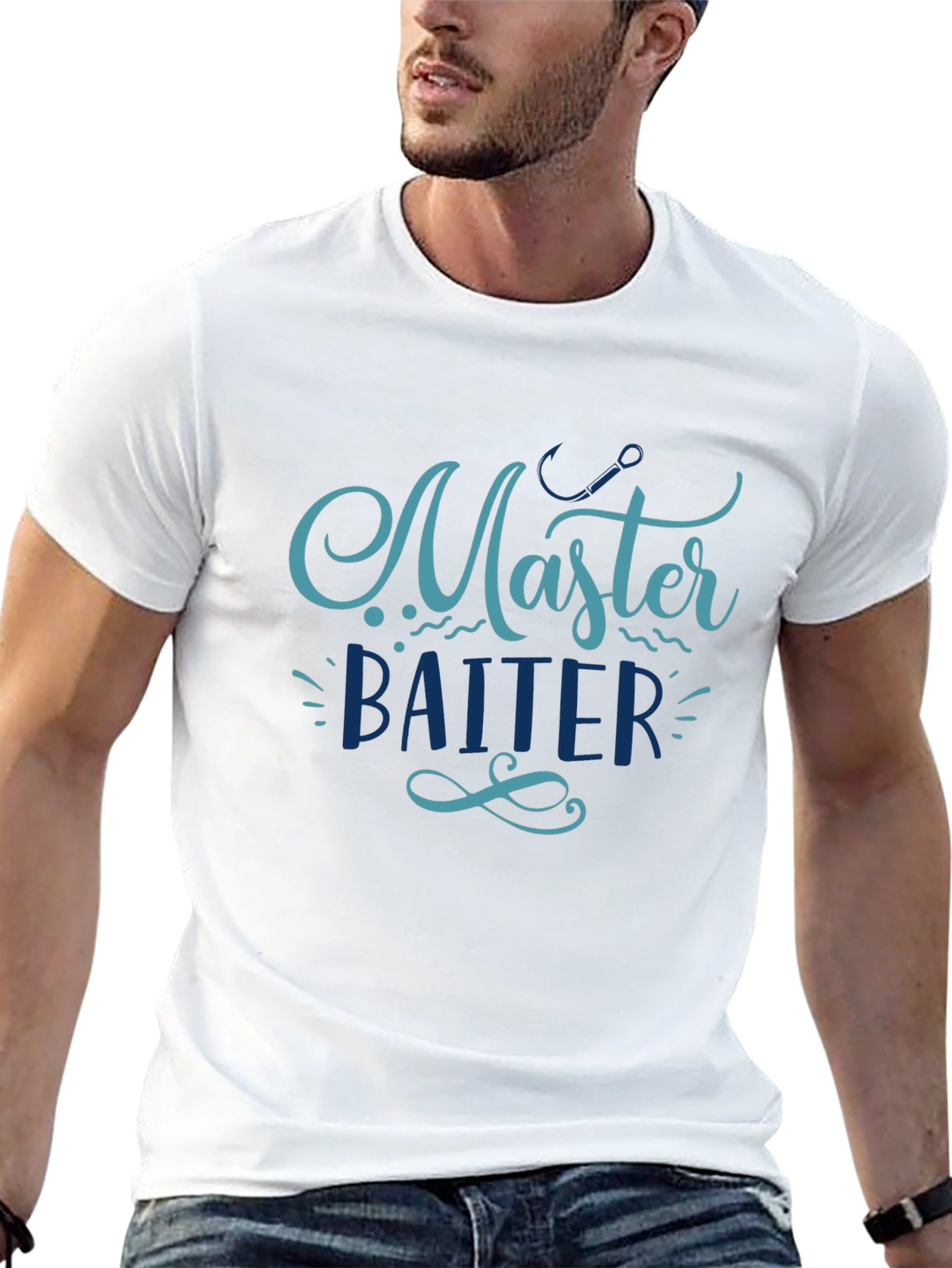 Master Baiter Fishing T-Shirt - Funny Fisherman Tee