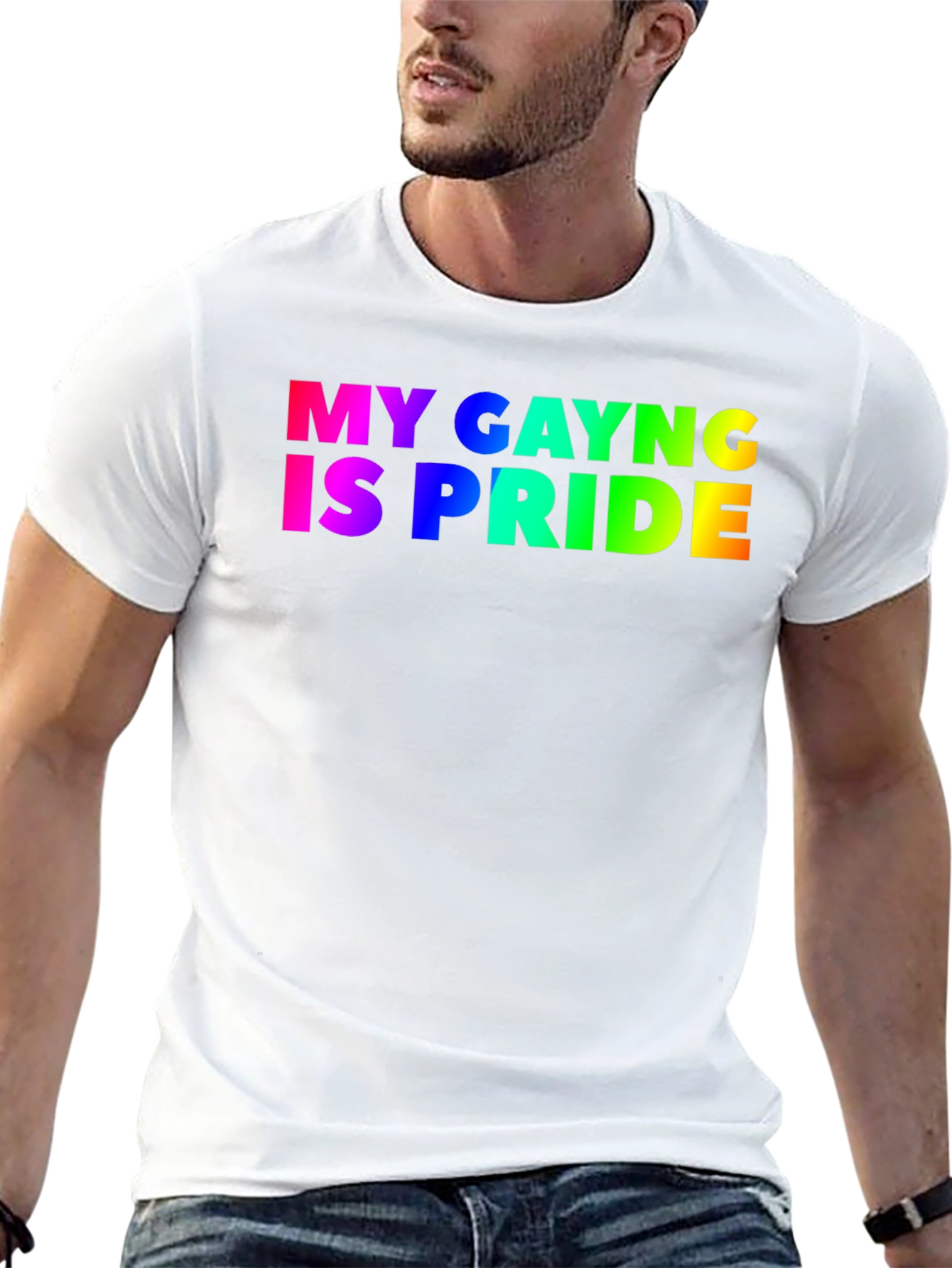 My Gayng Is Pride T-Shirt - Black LGBT Tee