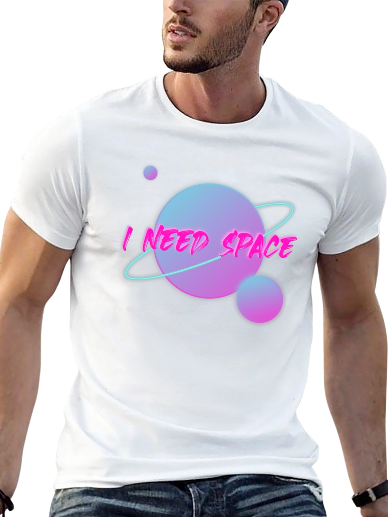 I Need Space Graphic T-Shirt