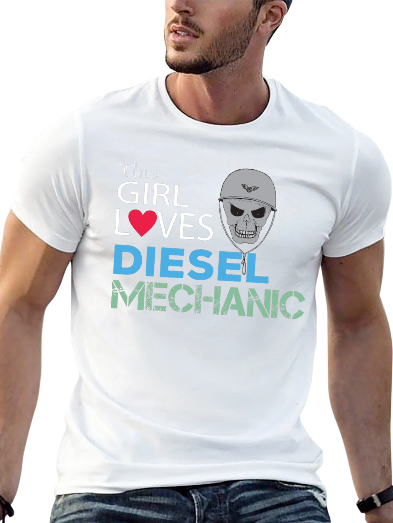Diesel Mechanic Girl T-Shirt