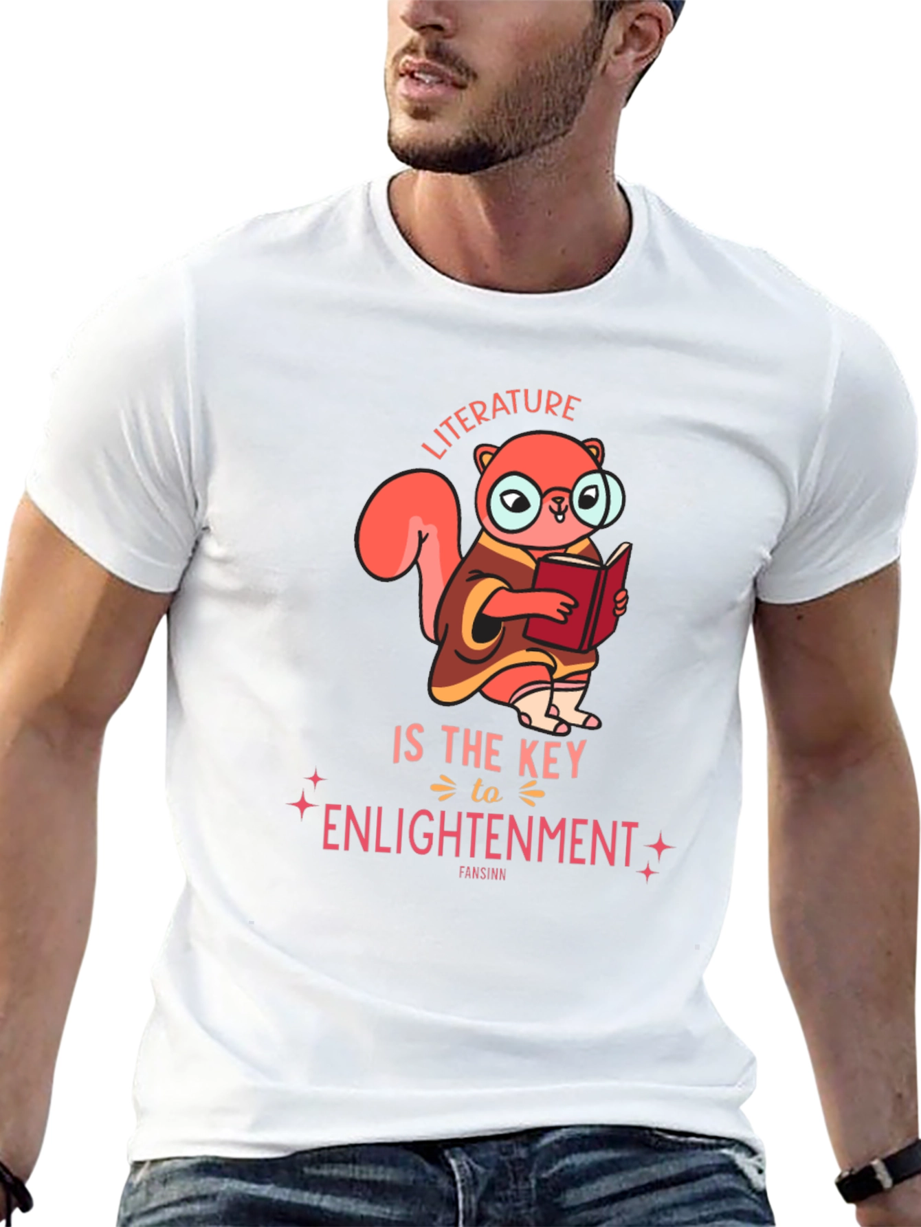 Literature is the Key to Enlightenment T-Shirt