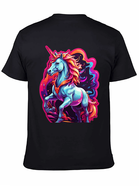 Unicorn Graphic T-Shirt - Colorful Fantasy Tee