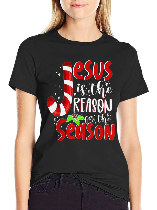 Jesus is the Reason for the Season Holiday T-Shirt