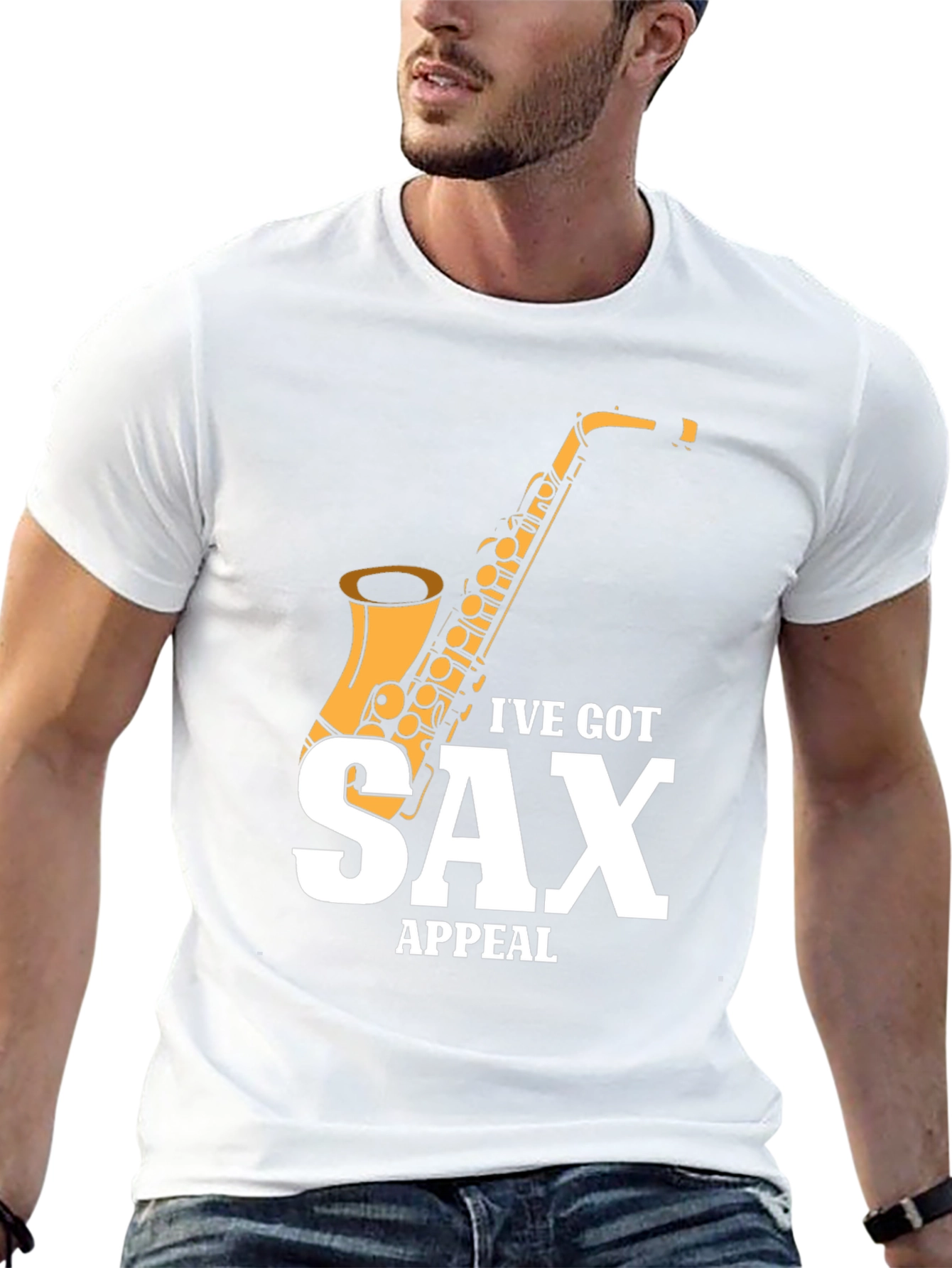 Sax Appeal T-Shirt - Musician Humor Tee
