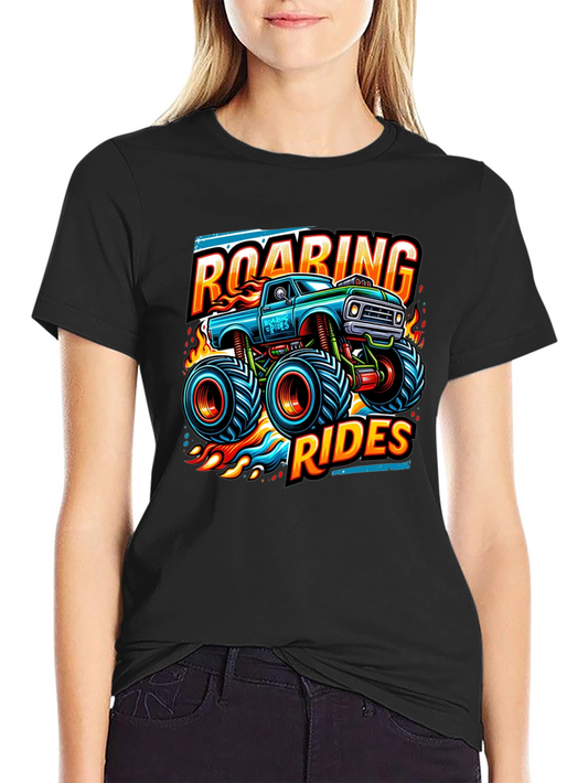 Roaring Rides Monster Truck Graphic Tee