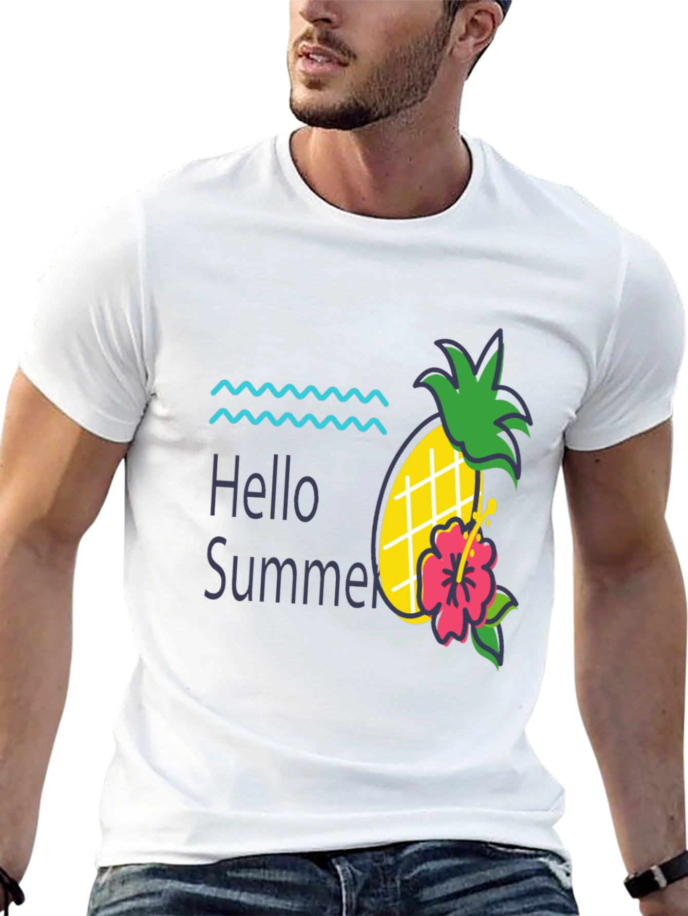 Hello Summer Pineapple T-Shirt