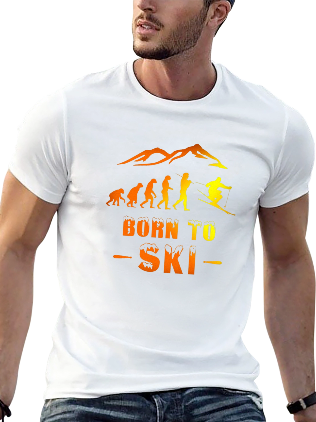 Born to Ski Evolution T-Shirt