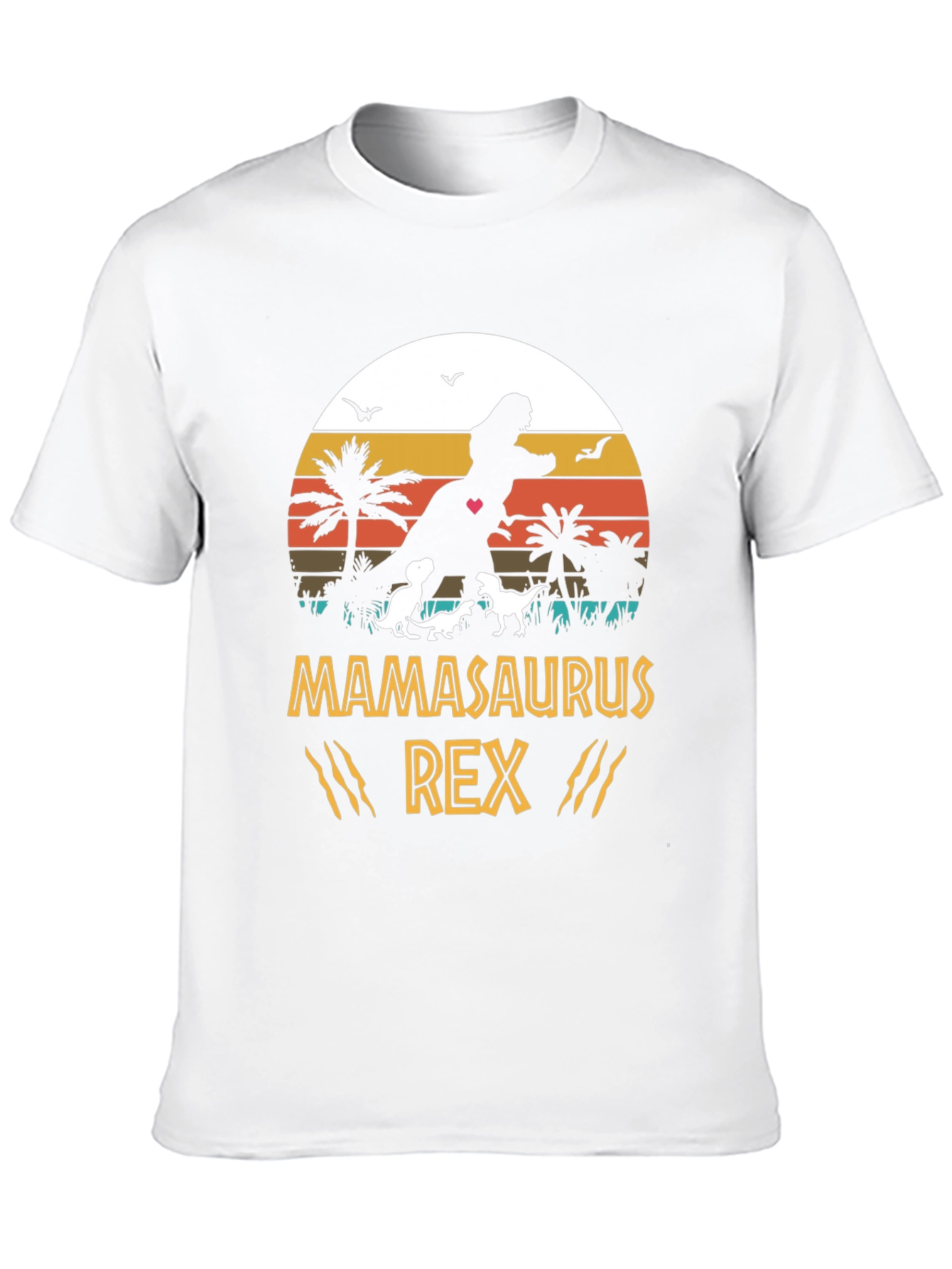 Mamasaurus Rex Graphic T-Shirt - Dinosaur Mom Tee