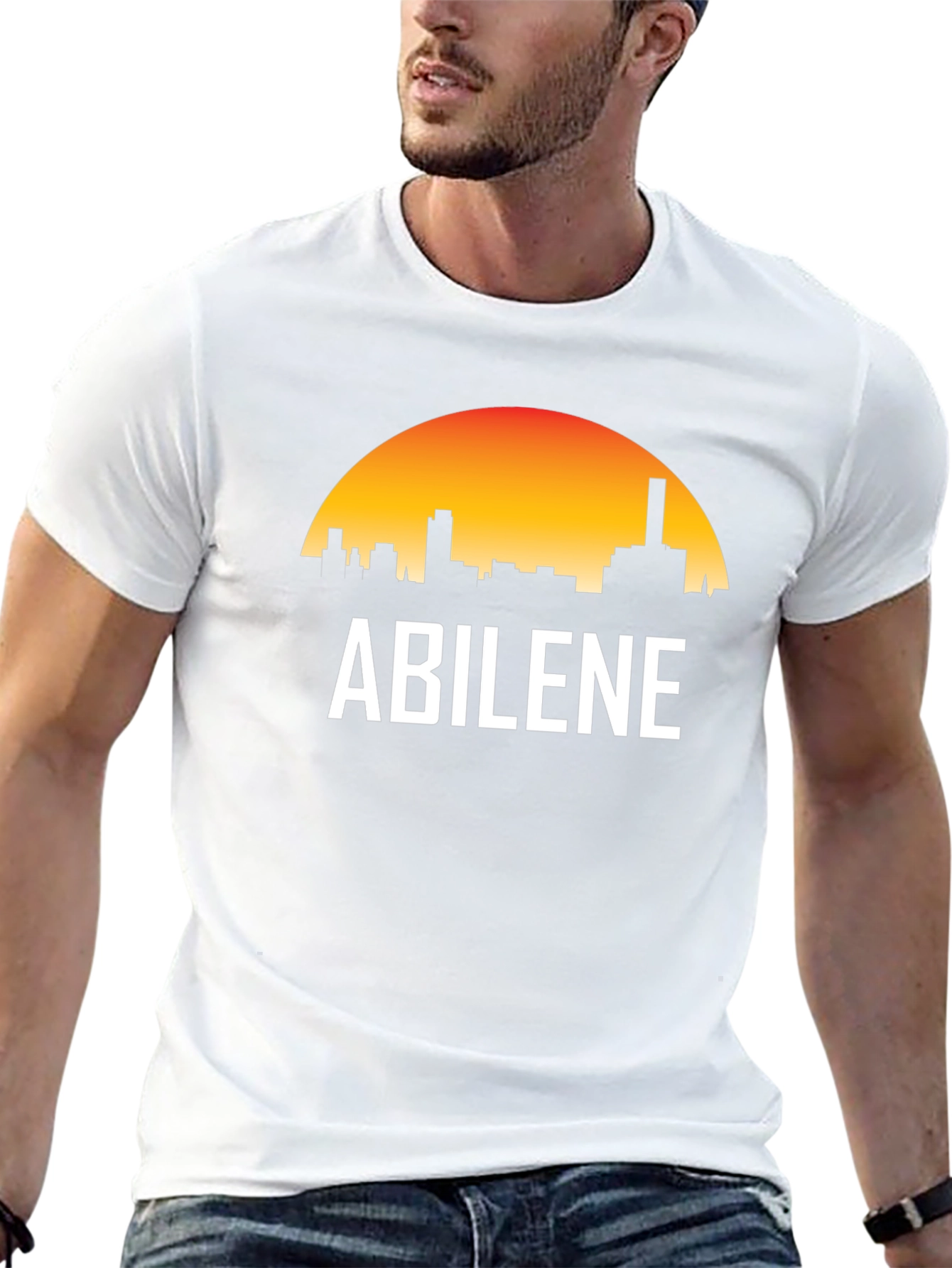 Abilene Texas Skyline Graphic T-Shirt